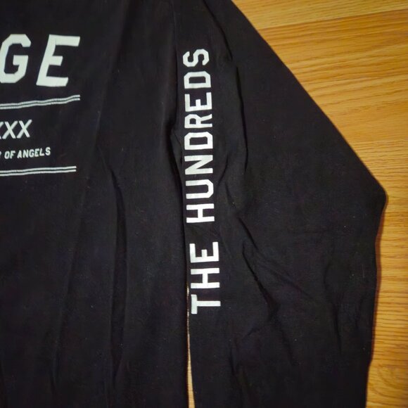 The Hundreds long sleeve black T Shirt Los Angeles The City of Angels size Large - Picture 4 of 9